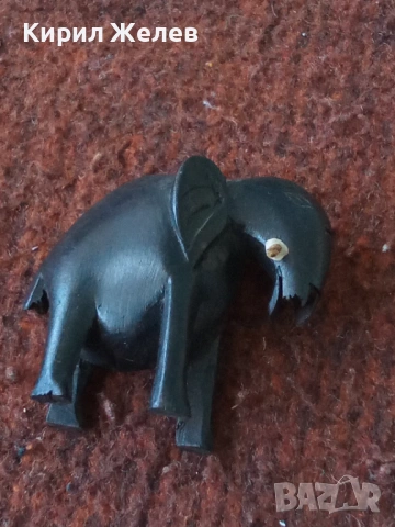 Фигурка на слон дървена африкански мотиви 53694, снимка 2 - Колекции - 53474537
