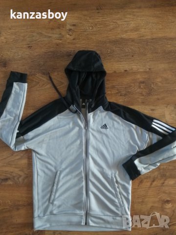 adidas Essentials 3-Stripes Tricot - страхотно мъжко горнище, снимка 6 - Спортни дрехи, екипи - 42003854