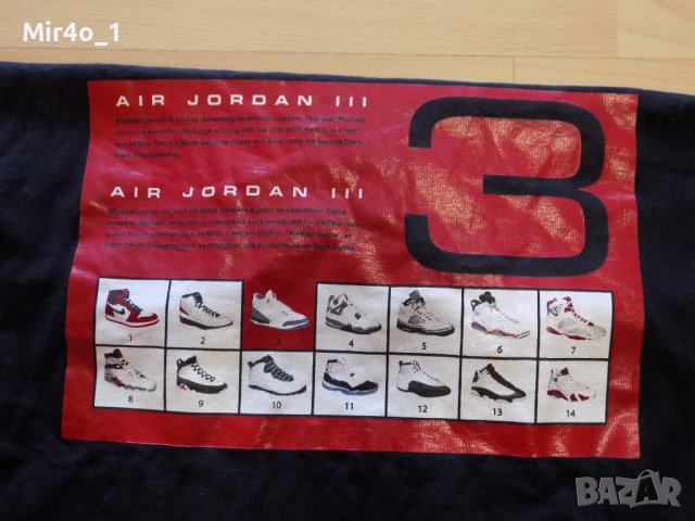 тениска nike air jordan найк потник баскетболна мъжка оригинал спорт L, снимка 3 - Тениски - 39956263