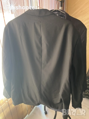 Черно мъжко сако на Selected Andrè Christian Desing, снимка 4 - Сака - 56298780