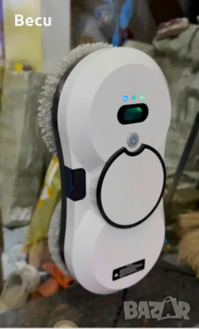 Интелигентен робот за прозорци W15S – автоматично пръскане и мощно засмукване 2800 Pa FS-24543, снимка 5 - Прахосмукачки - 55833747