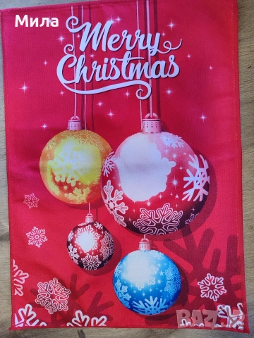 Коледни кърпи 40/60, снимка 3 - Коледни подаръци - 52710532