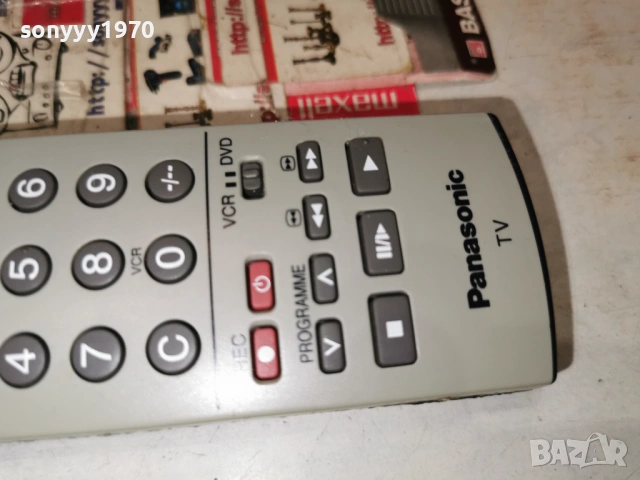 PANASONIC TV/DVD/VTR REMOTE-ВНОС SWISS 1701261907, снимка 15 - Дистанционни - 53134614