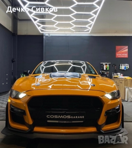 Кола под наем – Ford Mustang GT 5.0 за сватби, балове и събития, снимка 3 - Rent a car - 51601124