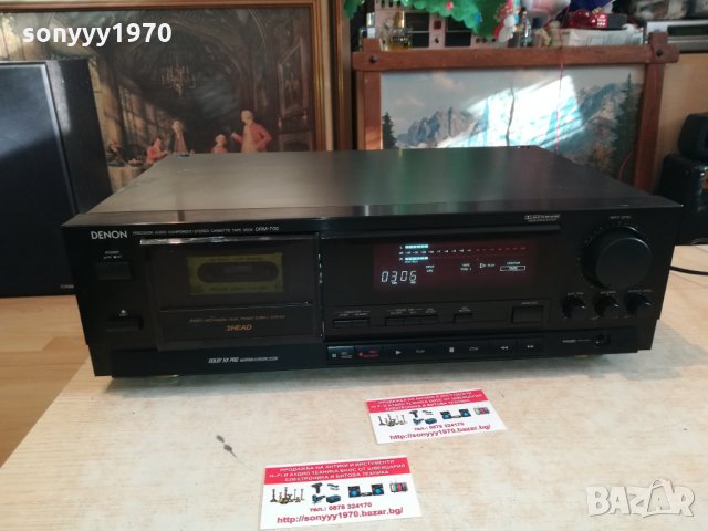 denon 3head-made in japan 1302220946, снимка 8 - Декове - 35770243