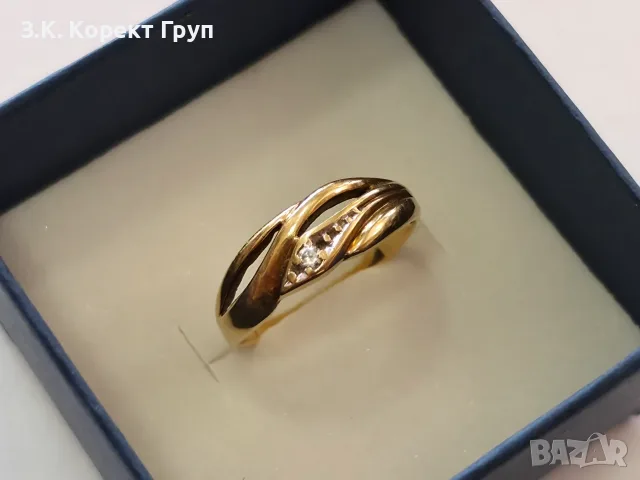 Дамски златен пръстен 14К 585 / 2,25 гр.