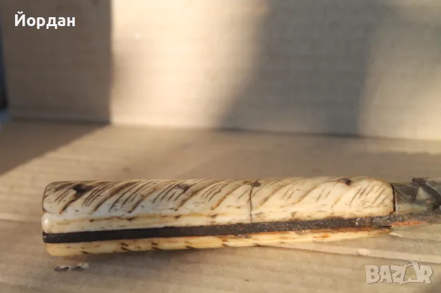 Стар нож , снимка 6 - Антикварни и старинни предмети - 48029427