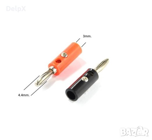 Букса за кабел банан щекер(м), снимка 1