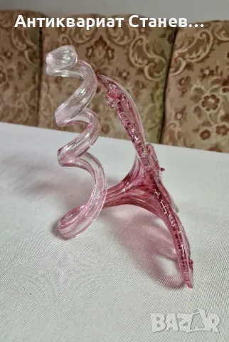 🌹Прелестно Мурано цвете с осукано стъбло

, снимка 4 - Декорация за дома - 48001613