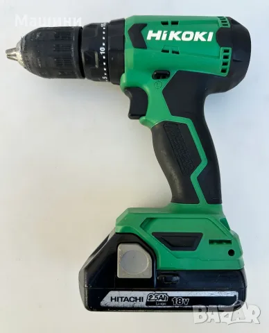 HiKoki DV 18DA - Компактен ударен винтоверт 18V 2.5Ah перфектен!
