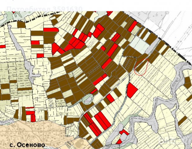 Парцел 8500м2  с.Осеново , снимка 3 - Парцели - 39112513