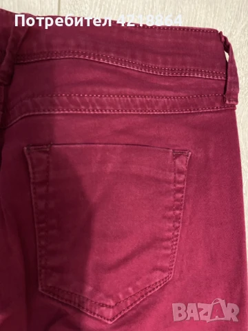 Дънки M&S Indigo - Бордо, снимка 7 - Дънки - 51141000