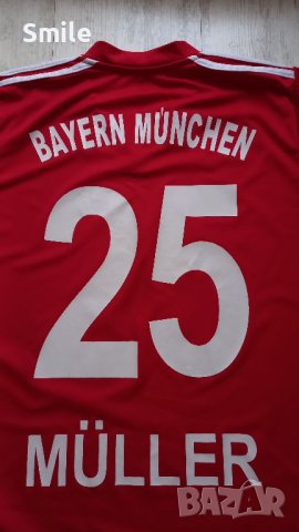 Фланелка FC Bayern Munchen - Müller. / Adidas, снимка 6 - Футбол - 41565759