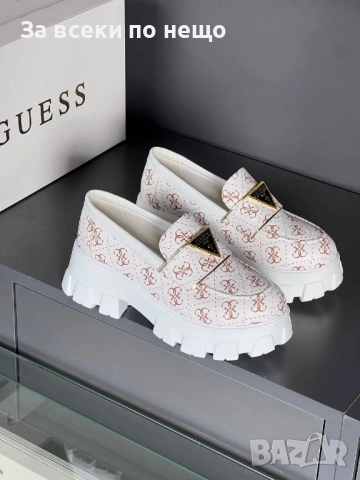 Guess Дамски Бели Ежедневни Обувки Гес Код E1169