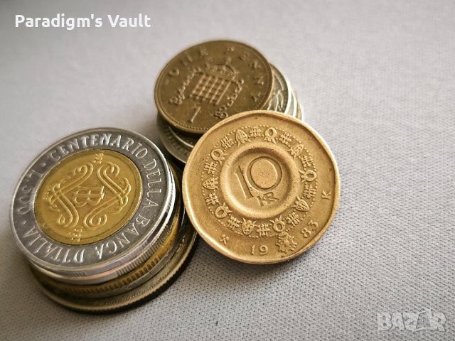 Mонета - Норвегия - 10 крони | 1983г.