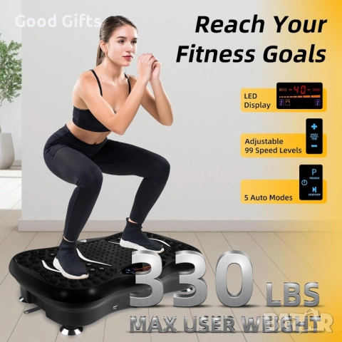Виброплатформа WeightWorld – Вашата Интелигентна Фитнес Зала у Дома, снимка 4 - Други стоки за дома - 53427578