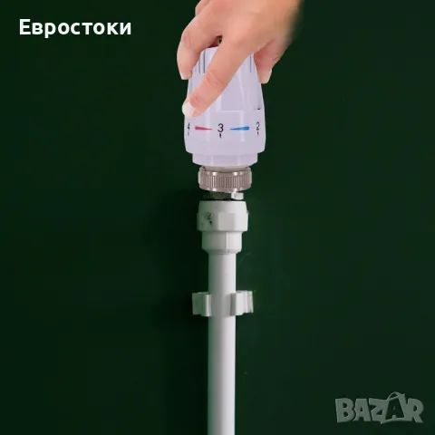 Комплект от 2бр. радиаторни термостатични глави, снимка 2 - Радиатори - 47446574