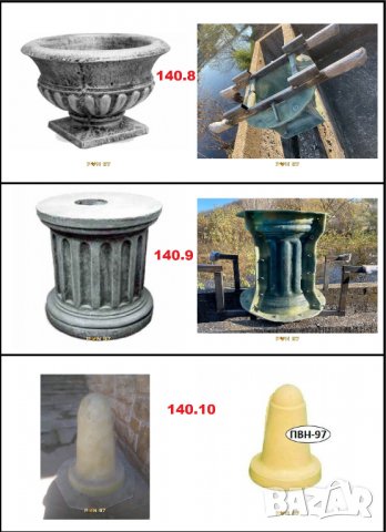 Форми от стъклопласт за производство на изделия от бетон, снимка 3 - Облицовки - 26820578