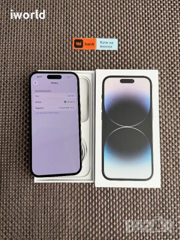 100% БАТЕРИЯ ❗️iPhone 14 Pro ❗️Лизинг от 19€/мес ❗️ Space Black 128Gb 📛 черен, снимка 4 - Apple iPhone - 56008009