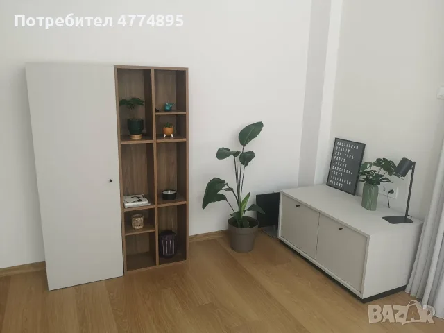 Мебели Enza Home – библиотека, шкаф и ТВ шкаф, снимка 2 - Шкафове - 56004056