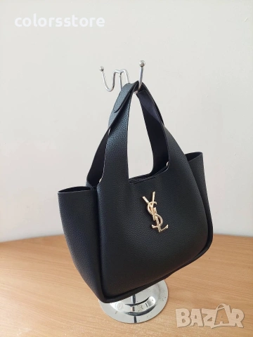 Черна чанта YSL/SG367, снимка 5 - Чанти - 53787890