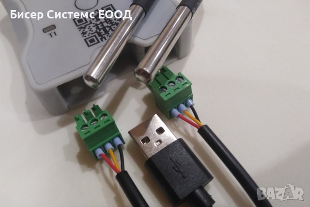 Двуканален записващ термометър с графичен дисплей BS-t2 WiFi, снимка 4 - Друга електроника - 41223492