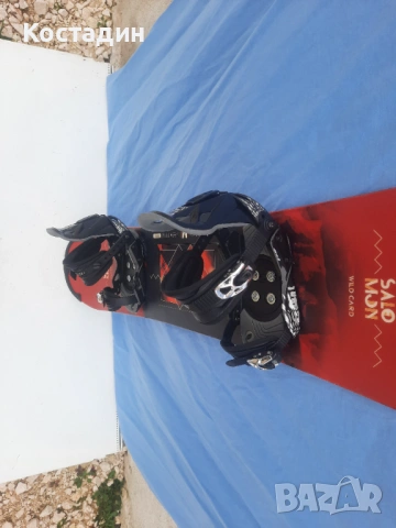 сноуборд  Salomon Wild Card +автомати 150см.  , снимка 5 - Зимни спортове - 53171036