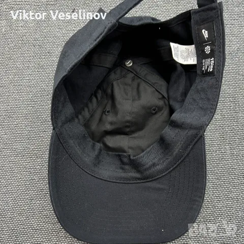 Nike Club Cap Черна Шапка One Size Pinwheel Swoosh, снимка 3 - Шапки - 56084761