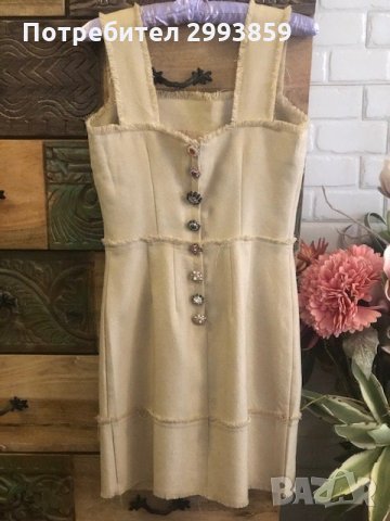 Рокля Долче*D&G pizza printing dress, снимка 5 - Рокли - 34132042