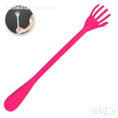 Обувалка и чесалка за гръб, Здрава пластмаса 50 см, снимка 2 - Други - 47507645