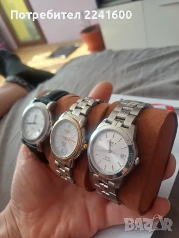 Продавам три часовника tissot автоматици, снимка 3 - Мъжки - 56198315