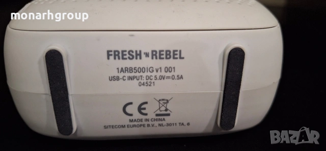 Bluetooth колонка FRESH&REBEL 1ARB500IG, снимка 5 - Bluetooth тонколони - 53376272