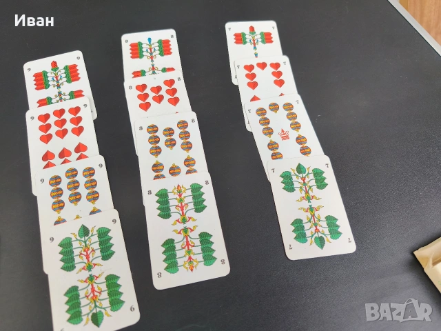 Немски карти за игра Coeur Skat GDR ГДР, снимка 8 - Колекции - 53719476