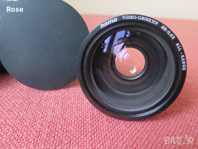  Hama HR0.5 обектив, снимка 2 - Обективи и филтри - 34811868