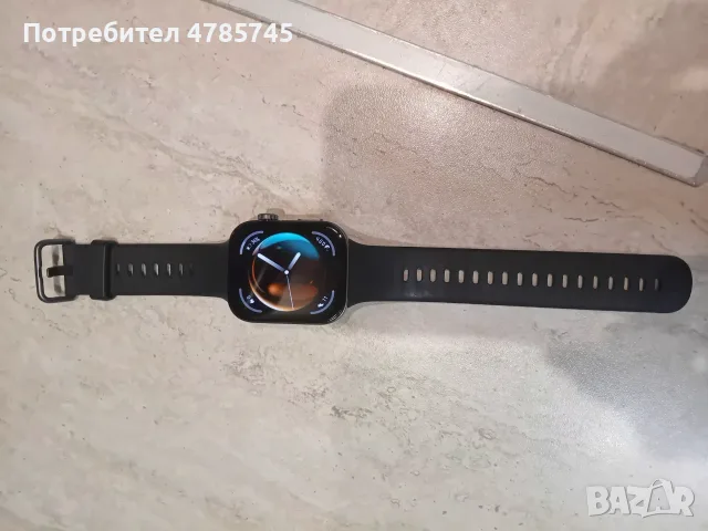Смарт часовник + зарядно, снимка 2 - Смарт часовници - 55751877