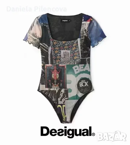 Боди Desigual M размер, снимка 3 - Корсети, бюстиета, топове - 56111275