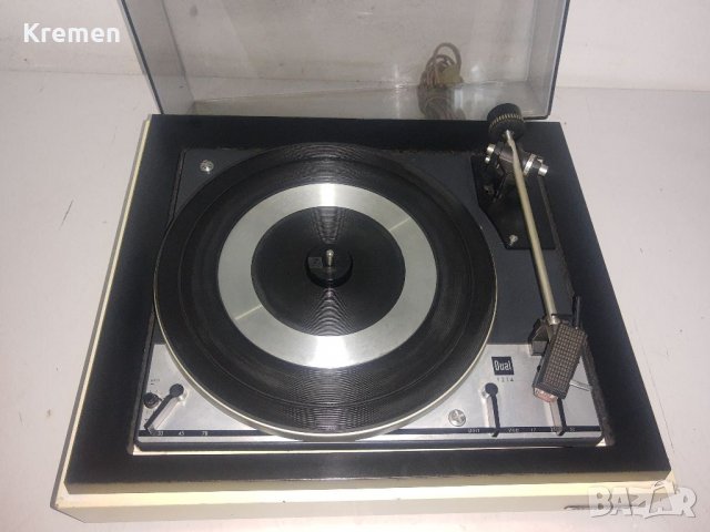 Грамофон DUAL 1214, снимка 3 - Грамофони - 39608535