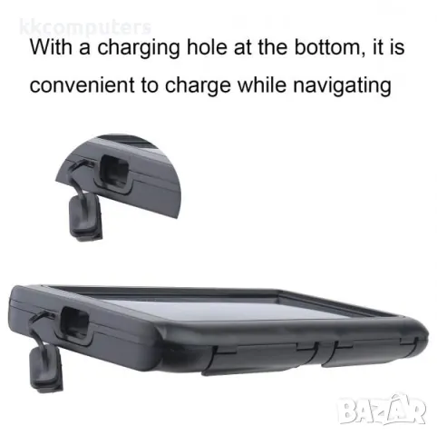 Стойка за колело с водоустойчив калъф PFS-BK / Черна / Баркод : 2403371, снимка 3 - Резервни части за телефони - 47589288