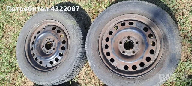 Джанти с гуми  от Опел Зафира Opel Zafira 1.8I 125к.с , снимка 2 - Гуми и джанти - 50316813