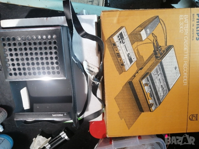 Ретро диктофон PHILIPS EL 3302, снимка 14 - Радиокасетофони, транзистори - 52005664