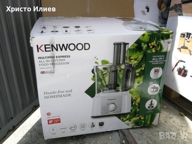 Кухненски робот Kenwood FDP65450WH 1000W 3L , снимка 8 - Кухненски роботи - 40982512