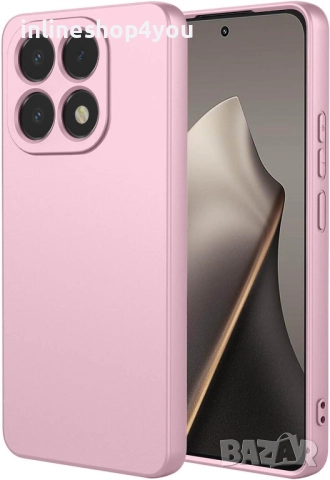 Матов Силиконов Кейс за Xiaomi 15T / Pro със защита около камерите, снимка 5 - Калъфи, кейсове - 52238305