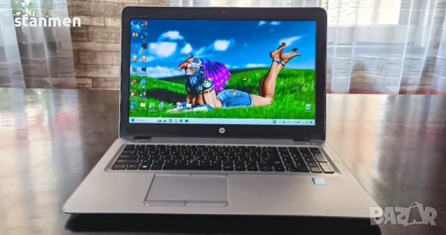 Продавам лаптоп HP EliteBook 850 G3/IPSматFullHDсКам/4х2.4Ghz/8gbDDR4/SSD512gb/3чБат/Профилактиран  , снимка 2 - Лаптопи за дома - 52856508