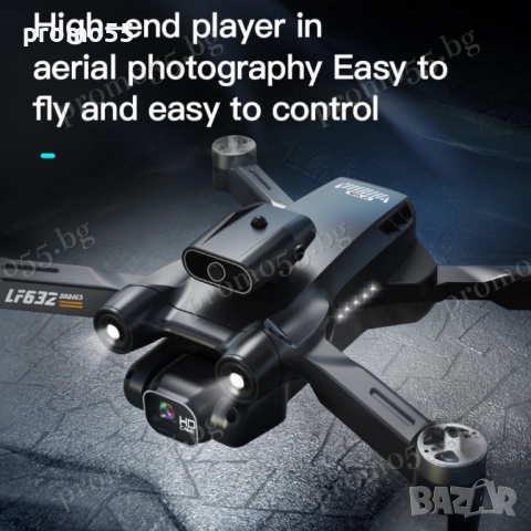 LF632 Сгъваем Интелигентен Дрон 5G 8K Избягване на Препятствия, снимка 6 - Дронове и аксесоари - 52515832