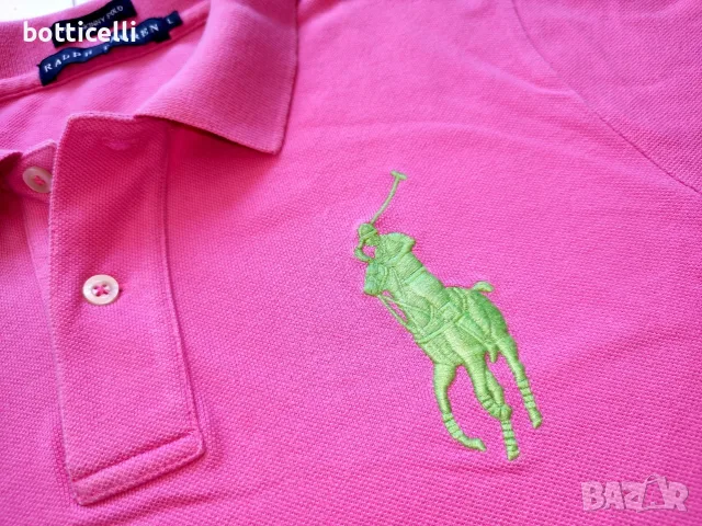 POLO Ralph Lauren Cotton Womens Shirt - L - оригинална дамска тениска, снимка 5 - Тениски - 55879260