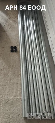 Поцинковани тръби - колове за огради 2 м