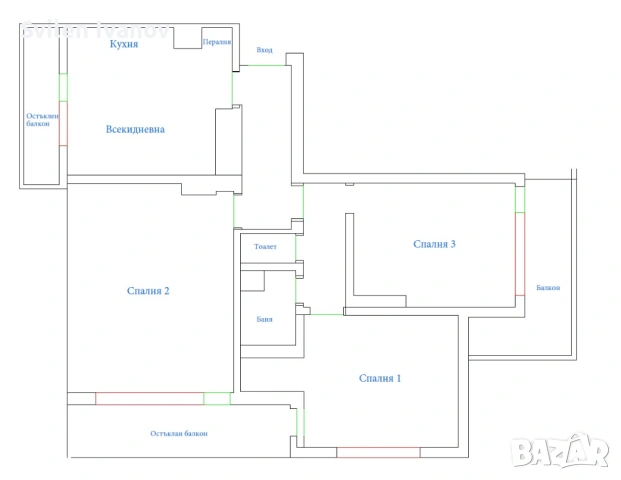 Панорамен 4-стаен апартамент до ТУ-Варна (БЕЗ КОМИСИОННА)