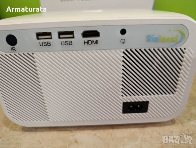 Проектор Riatanxi CY900 | Android | Full HD 1080P | Wi-Fi, снимка 3 - Плейъри, домашно кино, прожектори - 53592116