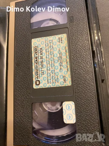 AC/DC Видео касета. Оригинал., снимка 3 - Други музикални жанрове - 48515361