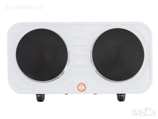 Котлон двоен електрически 2000W бял, снимка 4 - Котлони - 56084907